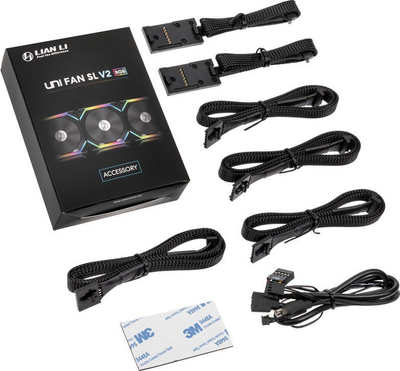 Kontrollues ventilatoresh Lian Li UNI FAN SL-V2, 16 kanale, RGB, i zi