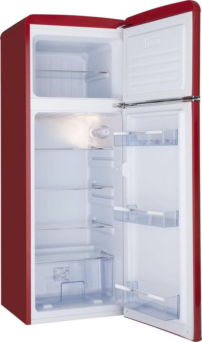Frigorifer‑kongjelator Amica VD 1442 AR, 208L, A++, i kuq
