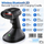 Lexues barkodesh Qoltec 52753, wireless Bluetooth, 1D 2D, i zi
