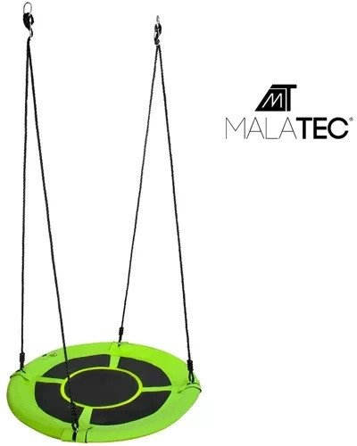 Lëkundëse kopshti Ecotoys Stork's Nest 23515, 120cm, deri 150kg, jeshile e zezë