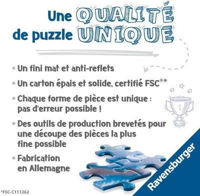 Puzzle Ravensburger Tre Crime Dolomites, 1000 copë, për të rritun, shumëngjyrësh