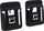 Set adapterash baterie BS Systems ProClick 1.0, 2 copë, për bateri 18V, i zi