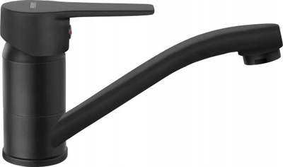 Rubinet lavamani Ritto Black BTR2ABL, dalje rrotulluese, montim i lirë, i zi