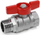 Valvul uji Giacomini R254D, 3/4" MF, metalike