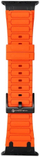 Rrip silikoni FORCELL F-DESIGN FA06 për Apple Watch 38 40 41mm, portokalli
