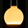 Llambë LED SEGULA G125 E27, 5W, matt Ambient Dim, e bardhë