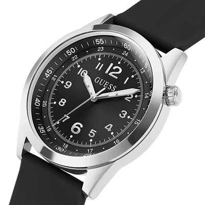 Orë për meshkuj Guess Max GW0494G1, e zezë