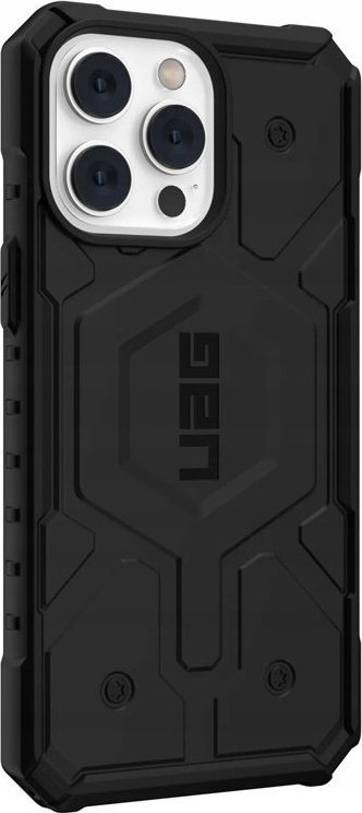 Mbrojtëse telefoni UAG Pathfinder për iPhone 14 Pro Max, me MagSafe, mban rënie, ngjyrë e zezë