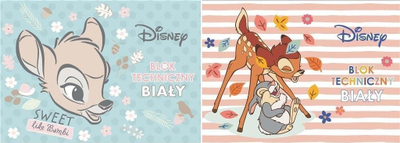 Bllok teknik Bambi Beniamin, A4, 10 fletë, i bardhë