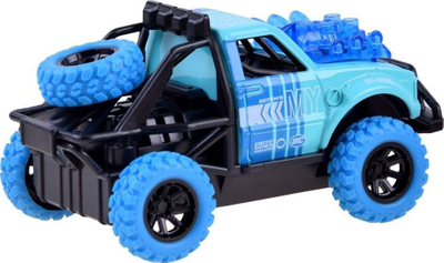 Makine lodër Predator Stunt Car 4x4, me drita e zëra, me friksion, blu