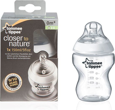 Tommee Tippee Closer to Nature Шише за Хранење, 150 ml