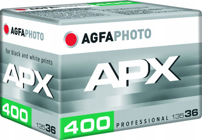Филм за апарат AgfaPhoto APX 400/36 35mm Црно-бел негатив ISO 400 тип 135 (6A4360)