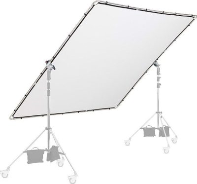 Set difuzori për fotografi Manfrotto Pro Scrim All in One, 2.9x2.9m, i bardhë