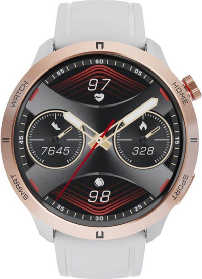 Smartwatch Rubicon Watch, merr thirrje, numëron hapa, i zi