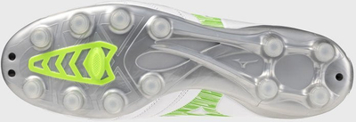 Këpucë futbolli Mizuno Morelia Neo IV PRO FG, lëkurë, për bar natyral, të bardha