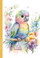 Fletore me katrorë Parrot FRESH, 128x165mm, 48 fletë