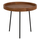 Set tavolina anësore 3-pjesësh mindi wood-metal Φ60×55.5 cm (HM9799), zezë