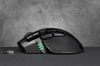 Maus gaming Corsair IRONCLAW RGB Wireless, pa kabllo, ngjyrë e zezë