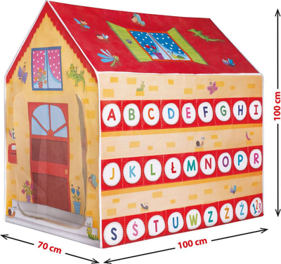 Shtëpizë lojërash Lisciani House for Children Montessori, edukative, 100x70x100 cm, shumëngjyrëshe