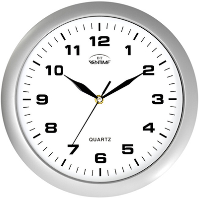 Orë muri Bentime H01-SW8047S, e bardhë