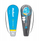 Set badminton Rebel Active, çelik i forcuar, 2 raketa edhe 2 fiteza, blu me bojë të bardhë