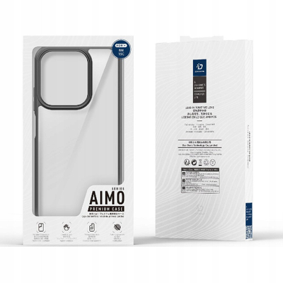 Maskë telefoni DUX DUCIS Aimo, për Xiaomi Redmi 15C 4G 5G dhe Poco C85, PC TPU, e zezë