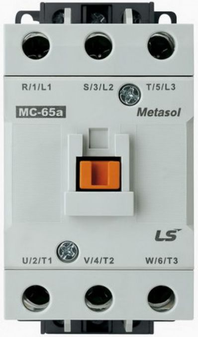 Kontaktor LSiS MC-330a, 330A, 160kW, 230V AC/DC