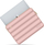 Çantë laptopi Tech-Protect Puffy 13-14", me jastëk mbrojtës, dusty rose