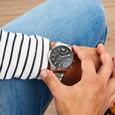 Orë dore Emporio Armani Renato Chronograph AR2460