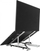 Mbajtëse laptopi Targus Portable Laptop Stand, me USB hub, alumini, gri