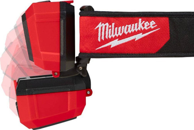 Dritë koke Milwaukee 4933471388, 450 lm, e zezë