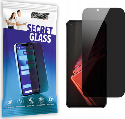 Xham mbrojtës privatësie Grizz SecretGlass për Oppo K9 5G, transparent