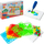 Lodër konstruktore Little Constructor Puzzle AMAD06982, set edukativ, elemente shumëngjyrëshe, e bardhë