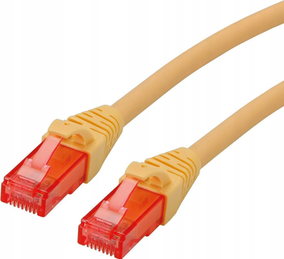 Kабел за мрежа ROLINE CAT 6, UTP, 1.5 m, жолт