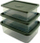 Set kuti plastike KPL Multibox E-482, 750 ml, 1000 ml, 1500 ml, transparent