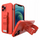 Mbrojtëse telefoni Hurtel Rope Case për Xiaomi Poco M4 Pro 5G, silikon, me rrip, e kuqe