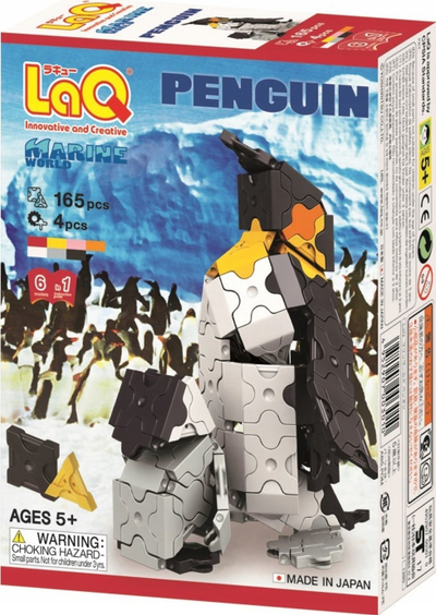 Lodër blloqe edukative Educational Blocks Penguin, set për ndërtim, me ngjyra të ndryshme