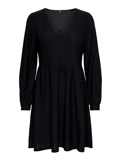 Fustan ONLY ONLSANDRA Regular Fit 15307372 Black