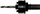 Arbor për freza rrethore Sandvik Coromant 3834-ARBR-16152-15.5, 32-152mm, metal, i zi