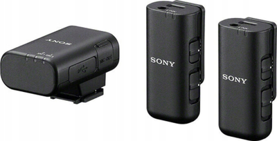 Sistem mikrofoni pa tela Sony ECM-W3, Bluetooth 5.3, 150m, i zi