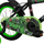 Biçikletë fëmijësh Huffy Minecraft Creeper, 16", çelik, jeshile