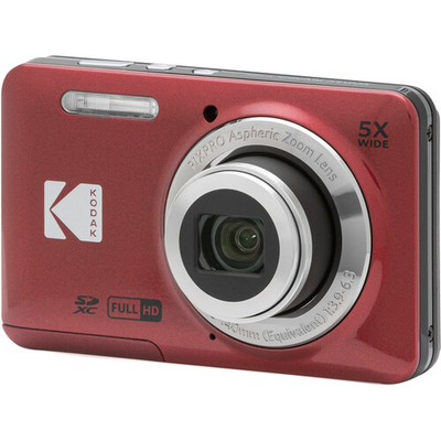 Дигитален фотоапарат Kodak Friendly Zoom FZ55, црвен
