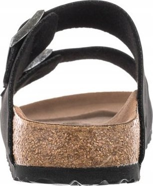 Sandale Birkenstock Arizona BS 1019057, unisex, me 2 rripa, të zeza
