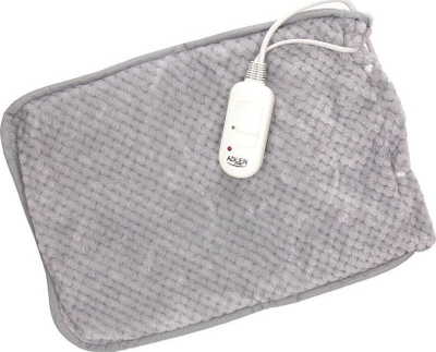 Jastëk elektrik Adler AD 7415, 30x40 cm, 2 shkallë nxehtësie, gri