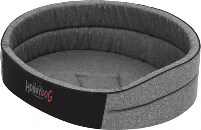 Shtrat për qen Hobbydog Foam Bed R9, ekolen, gri