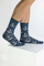 Çorape për meshkuj Funky Steps 3 PACK, 40-46, të kaltra