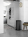 Kosh plehrash Curver Deco Bin Round, 30L, me pedale, argjendt mat