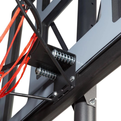 Kosh basketbolli Nils Extreme ZDK321, lartësia i rregullueshëm 150 305 cm, diametri i unazës 45 cm, i zi