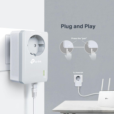TP-LINK TL-PA4010P 600Mbps Powerline Kit