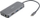 Docking station USB‑C Deltaco USBC HDMI25, 9 me 1, 85W PD, gri